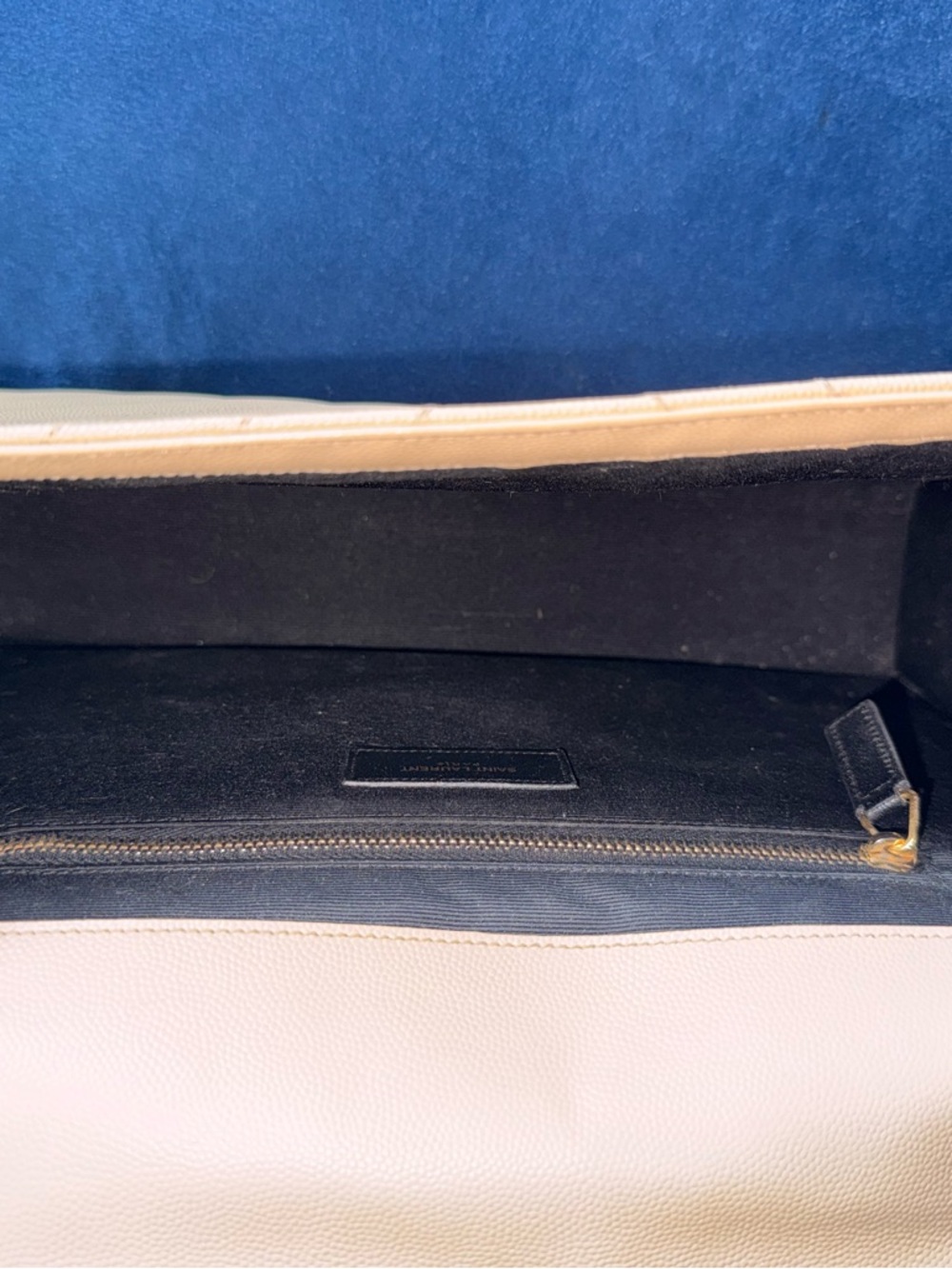 YVES SAINT LAURENT Beige Matelasse Bag Excellent condition - Picture 12 of 12
